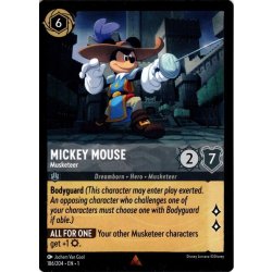 画像1: Mickey Mouse - Musketeer[DL_1st_186/204_R]