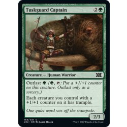 画像1: 【ENG】牙守りの隊長/Tuskguard Captain[MTG_2X2_163C]