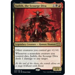 画像1: 【ENG】災いの歌姫、ジュディス/Judith, the Scourge Diva[MTG_2X2_234R]