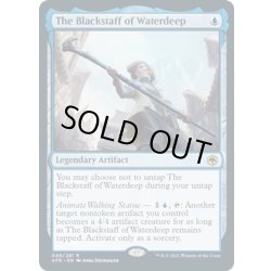 画像1: 【ENG】ウォーターディープの黒杖/The Blackstaff of Waterdeep[MTG_AFR_048R]