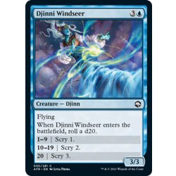 画像1: 【ENG】ジンの風予見者/Djinni Windseer[MTG_AFR_055C]