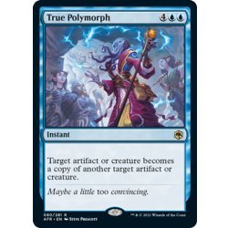 画像1: 【ENG】トゥルー・ポリモーフ/True Polymorph[MTG_AFR_080R]