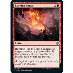 画像1: 【ENG】バーニング・ハンズ/Burning Hands[MTG_AFR_135U]