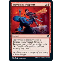 画像1: 【ENG】間に合わせの武器/Improvised Weaponry[MTG_AFR_150C]