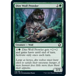 画像1: 【ENG】うろつくダイア・ウルフ/Dire Wolf Prowler[MTG_AFR_179C]