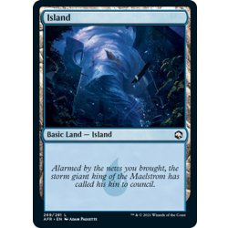 画像1: 【ENG】島/Island[MTG_AFR_269L]