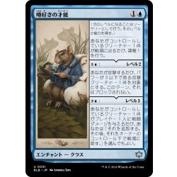 画像1: 【JPN】噂好きの才能/Gossip's Talent [MTG_BLB_0051_U]
