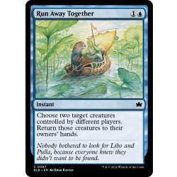 画像1: 【ENG】共に逃走/Run Away Together [MTG_BLB_0067_C]