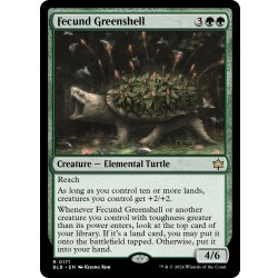 画像1: 【ENG】肥えた緑甲羅/Fecund Greenshell [MTG_BLB_0171_R]