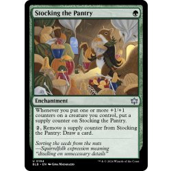 画像1: 【ENG】食糧庫の備蓄/Stocking the Pantry [MTG_BLB_0194_U]