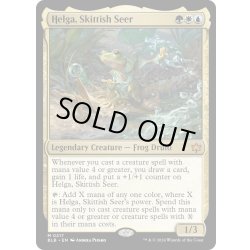 画像1: 【ENG】神経質な予見者、ヘルガ/Helga, Skittish Seer [MTG_BLB_0217_M]