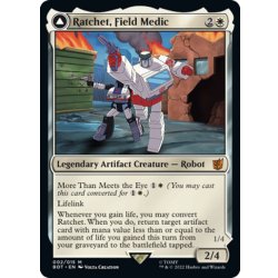 画像1: 【ENG】戦場軍医、ラチェット/Ratchet, Field Medic//救命救急車、ラチェット/Ratchet, Rescue Racer[MTG_BOT_002M]