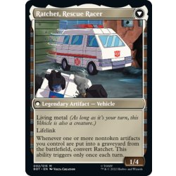 画像2: 【ENG】戦場軍医、ラチェット/Ratchet, Field Medic//救命救急車、ラチェット/Ratchet, Rescue Racer[MTG_BOT_002M]
