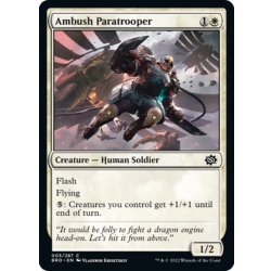 画像1: 【ENG】待ち伏せの降下兵/Ambush Paratrooper[MTG_BRO_003C]