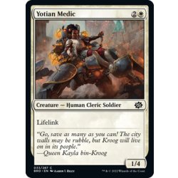 画像1: 【ENG】ヨーティアの衛生兵/Yotian Medic[MTG_BRO_033C]