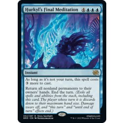 画像1: 【ENG】ハーキルの最後の瞑想/Hurkyl's Final Meditation[MTG_BRO_052R]