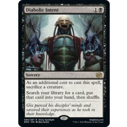 画像1: 【ENG】悪魔の意図/Diabolic Intent[MTG_BRO_089R]