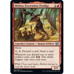 画像1: 【ENG】採掘の神童、ミシュラ/Mishra, Excavation Prodigy[MTG_BRO_140U]