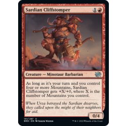 画像1: 【ENG】サルディアの岸壁踏み/Sardian Cliffstomper[MTG_BRO_151U]