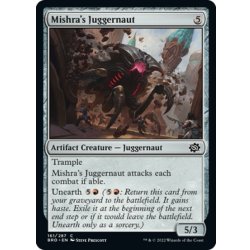 画像1: 【ENG】ミシュラの巨大戦車/Mishra's Juggernaut[MTG_BRO_161C]