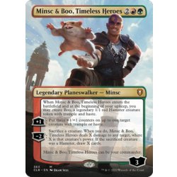 画像1: 【ENG】時を超えた英雄、ミンスクとブー/Minsc & Boo, Timeless Heroes[MTG_CLB_363M]