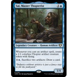 画像1: 【ENG】練達飛行機械職人、サイ/Sai, Master Thopterist[MTG_CMM_0118R]