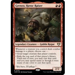 画像1: 【ENG】騒乱の発端、グレンゾ/Grenzo, Havoc Raiser[MTG_CMM_0228R]