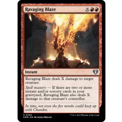 画像1: 【ENG】残虐無道の猛火/Ravaging Blaze[MTG_CMM_0250U]