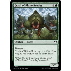 画像1: 【ENG】サイ甲虫の暴走/Crash of Rhino Beetles[MTG_CMM_0279C]