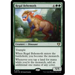 画像1: 【ENG】絢爛なビヒモス/Regal Behemoth[MTG_CMM_0316R]