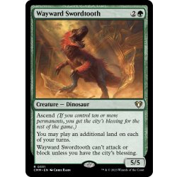 画像1: 【ENG】むら気な長剣歯/Wayward Swordtooth[MTG_CMM_0331R]