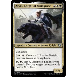 画像1: 【ENG】ウィンドグレイスの騎士、アルイェール/Aryel, Knight of Windgrace[MTG_CMM_0336U]