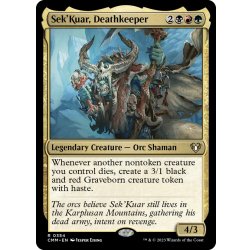 画像1: 【ENG】死の守り手、セックァー/Sek'Kuar, Deathkeeper[MTG_CMM_0354R]