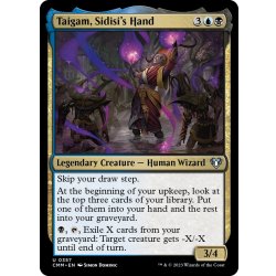 画像1: 【ENG】シディシの手、テイガム/Taigam, Sidisi's Hand[MTG_CMM_0357U]