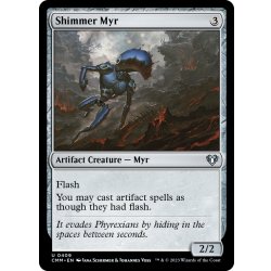 画像1: 【ENG】蜃気楼のマイア/Shimmer Myr[MTG_CMM_0409U]