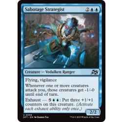 画像1: 【ENG】妨害の戦略家/Sabotage Strategist [MTG_DFT_0059_U]