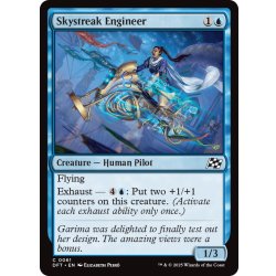 画像1: 【ENG】飛空跡の技師/Skystreak Engineer [MTG_DFT_0061_C]
