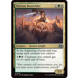 画像1: 【ENG】歴戦の獣騎兵/Veteran Beastrider [MTG_DFT_0226_U]