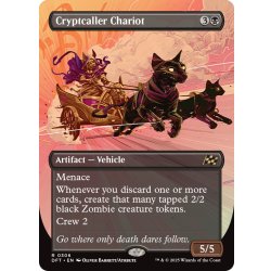 画像1: 【ENG】墓所呼びの戦車/Cryptcaller Chariot [MTG_DFT_0306_R]
