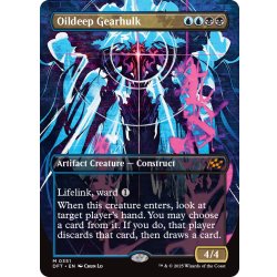 画像1: 【ENG】油浸の機械巨人/Oildeep Gearhulk [MTG_DFT_0351_M]
