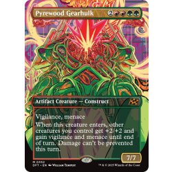 画像1: 【ENG】葬薪の機械巨人/Pyrewood Gearhulk [MTG_DFT_0352_M]