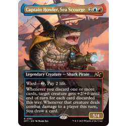 画像1: 【ENG】海の災い魔、ハウラー船長/Captain Howler, Sea Scourge [MTG_DFT_0361_R]