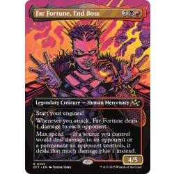 画像1: 【ENG】★Foil★エンドの首領、ファー・フォーチュン/Far Fortune, End Boss [MTG_DFT_0363_R]