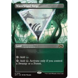 画像1: 【ENG】ウェイストウッドの境界/Wastewood Verge [MTG_DFT_0374_R]