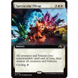 画像1: 【ENG】★Foil★壮大な玉突き衝突/Spectacular Pileup [MTG_DFT_0378_R]