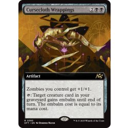 画像1: 【ENG】呪い布の包帯/Cursecloth Wrappings [MTG_DFT_0383_R]