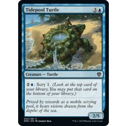 画像1: 【ENG】潮溜まりの亀/Tidepool Turtle[MTG_DMU_069C]