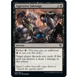画像1: 【ENG】強引な妨害/Aggressive Sabotage[MTG_DMU_078C]