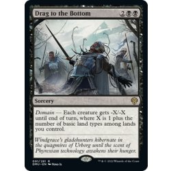 画像1: 【ENG】底への引き込み/Drag to the Bottom[MTG_DMU_091R]