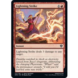 画像1: 【ENG】稲妻の一撃/Lightning Strike[MTG_DMU_137C]